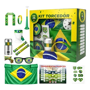 Kit Torcedor Copa Do Mundo 2026 - 12 Peças